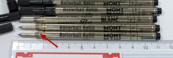 rollerpen refill black fine,More description