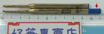 ballpen refill blue medinum,More description