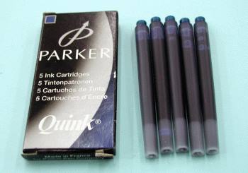 派克 parker 卡式鋼筆水 藍,詳盡說明介紹