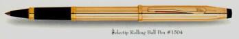  Classic Century 14 Karat Gold Filled/Rolled Gold Rolling Ball Pen